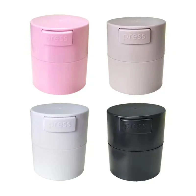 Large volume wholesale sealed storage eyelash glue storage tank Grafting eyelash extension glue hot sell sealed container