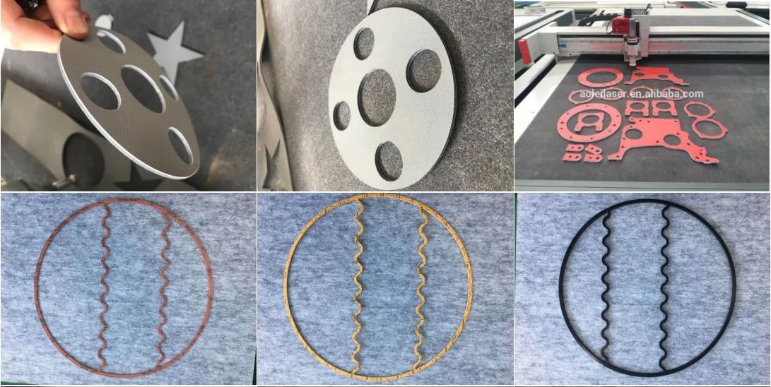 AOL digital knife cutting machine cnc gasket cutter