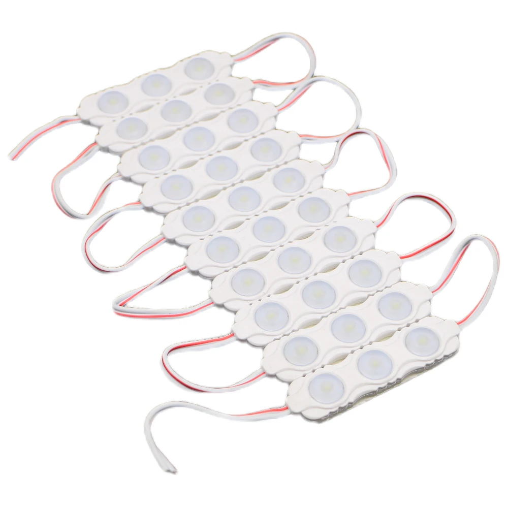 1.5W 12V led modules 160 degree 3 chip smd 2835 lens ip65 waterproof module Light for