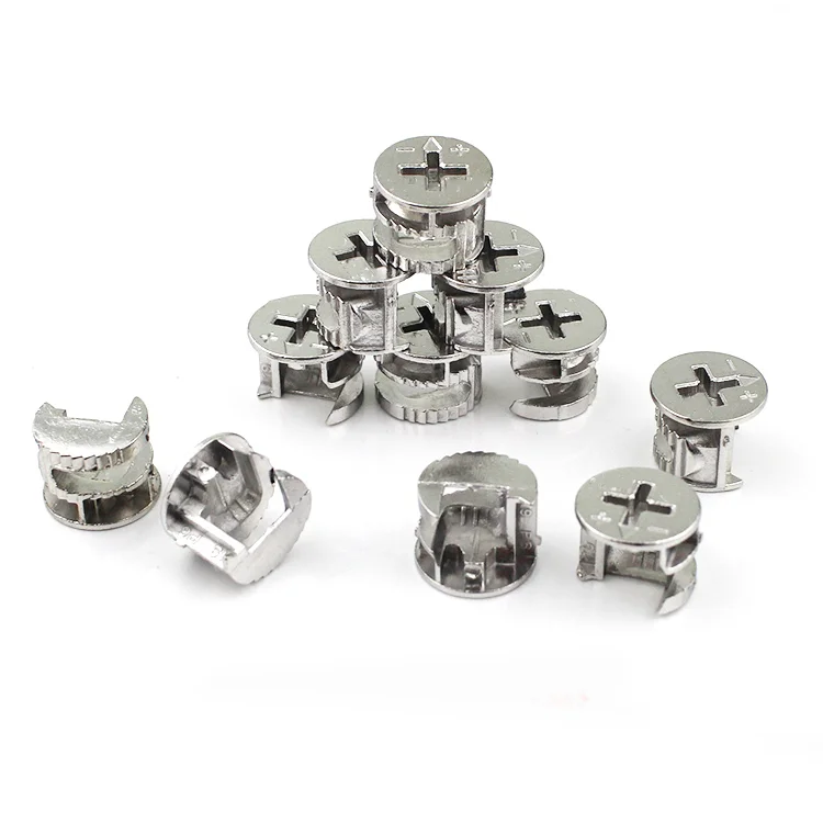 
Furniture Hardware Zinc Alloy Fastener Connecting Joint Bolt Fitting Mini fix Dowel Eccentric Cam 