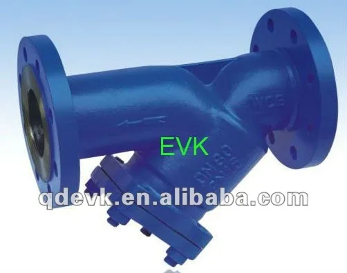 Factory Price Durable Filter Valve Y Straine PN16 Ductile Iron Flange DIN Y Type Strainer For Water Supply
