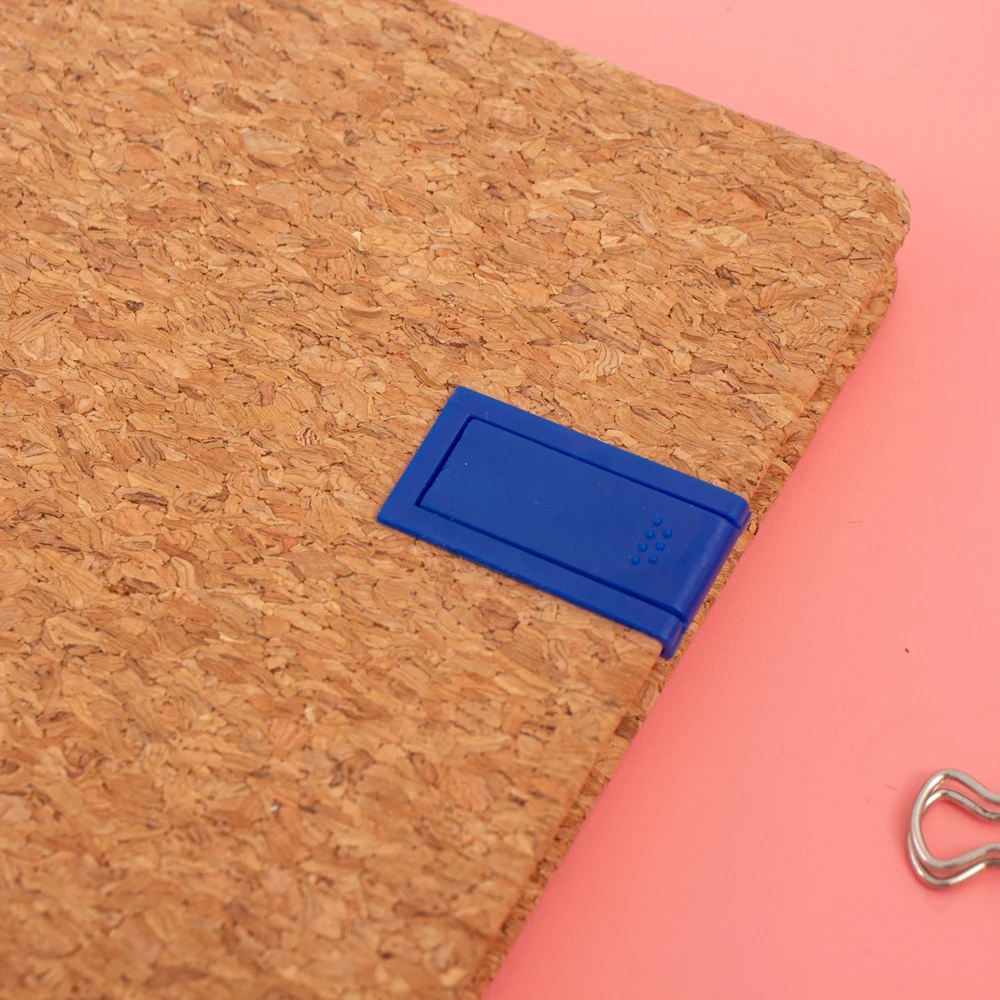 Eco friendly wood cork cover A4/A5/A6 notebook customized Recycled Journal Hardcover Classmate Lined Paper note book