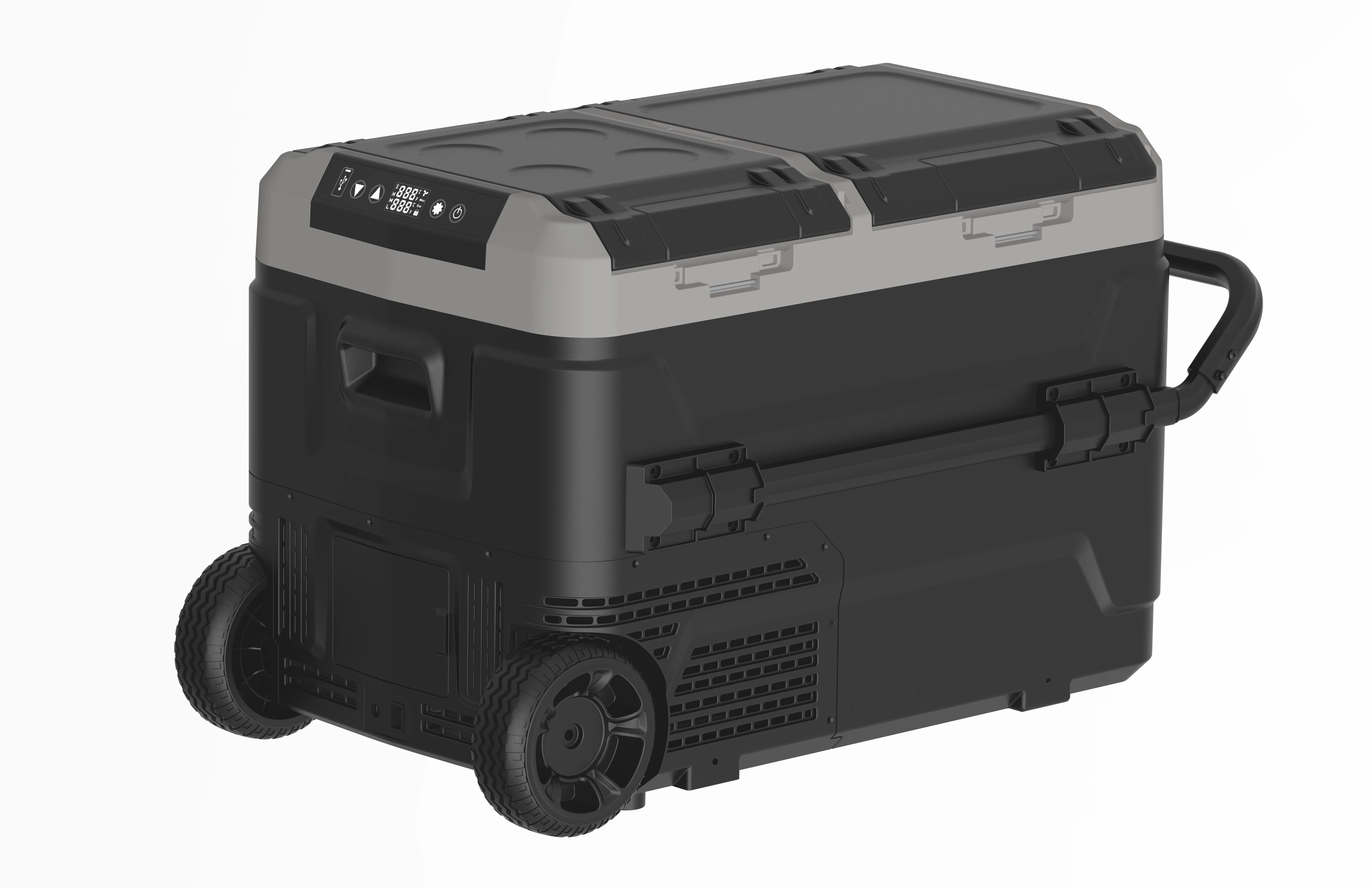 Hot Sale Products Outdoor Camping Mini Fridges 40L 12V 24V Portable Car Refrigerator With App Control