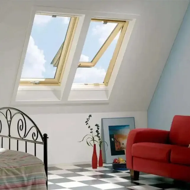 Customized House Skylight Glass Roof Windows Electric Motorized Skylight