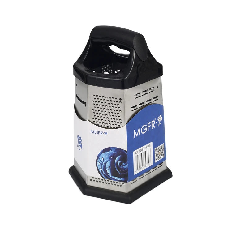 
Household 6-Sided Multifunctional Grater 201 Food Grade Stainless Steel Mirror Polished Fruit And Vegetable Grater 