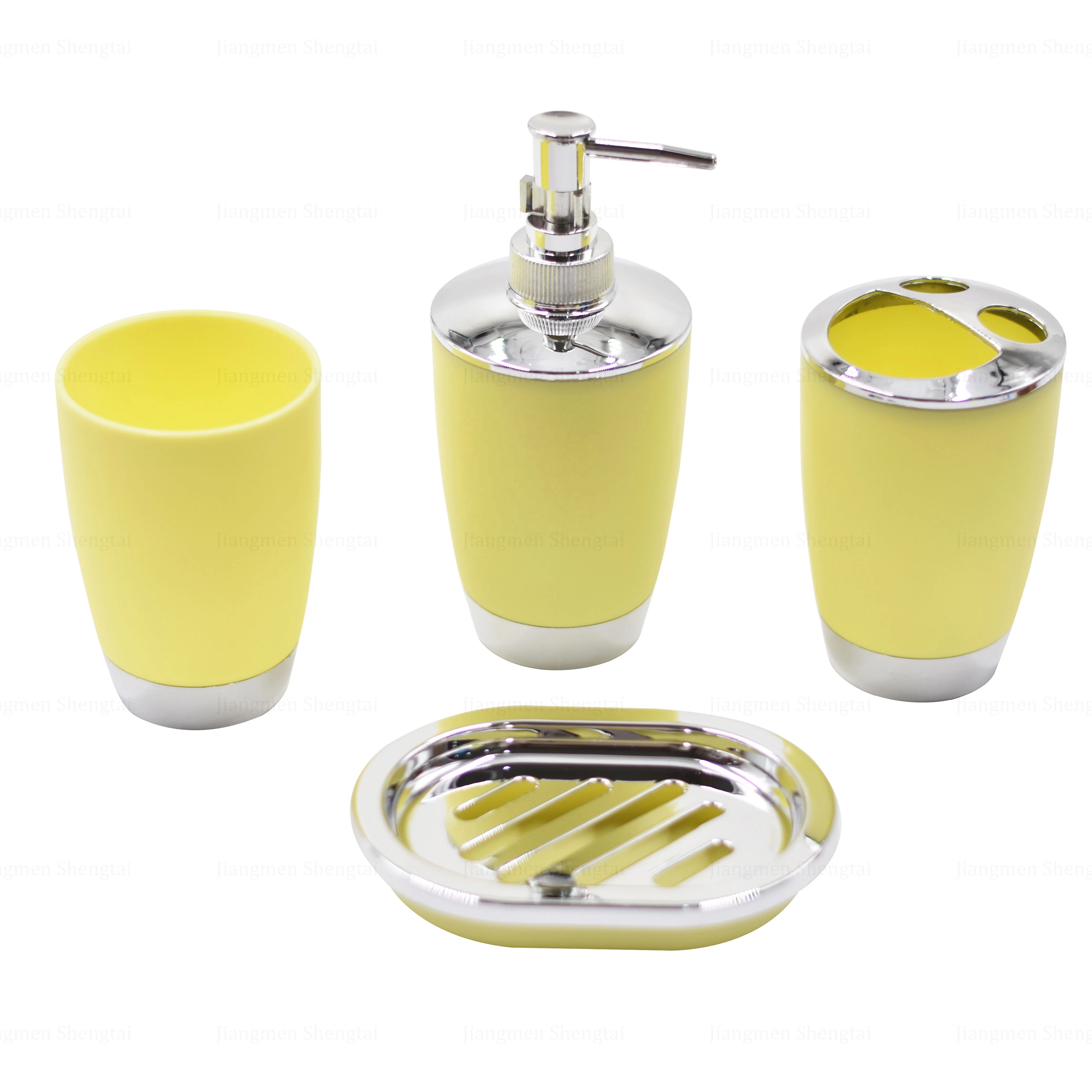  Hot Sale Four Pieces Bathroom Brush Bath Set