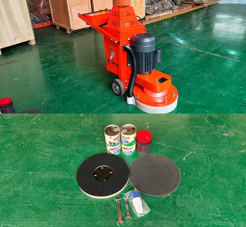 Single Phase Planetary Terrazzo Epoxy Floor Grinding Machine Concrete Grinder