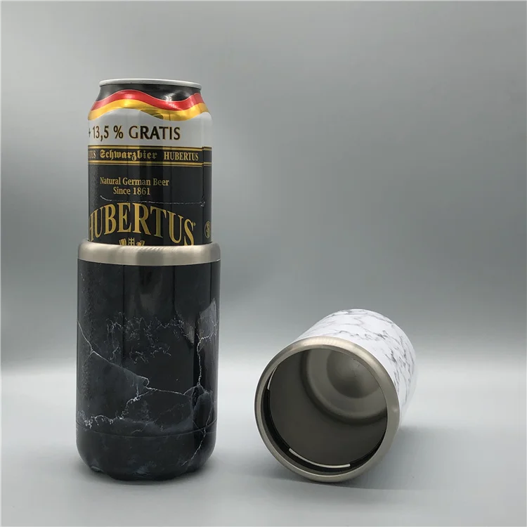 Eco Friendly Customized Stainless Steel Skinny Can Cooler Vacuum Beverage Insulators