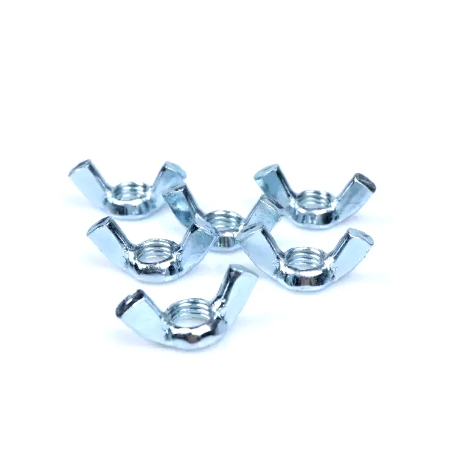 AISI ASTM ASME ANSI SUS 304 SS 316 A2 A4 Natural Edged Wings DIN 314 Wing Nuts Square Wing