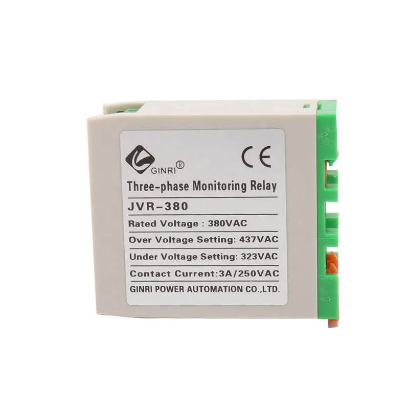 GINRI JVR-380 3 Phase Voltage Monitoring Relays