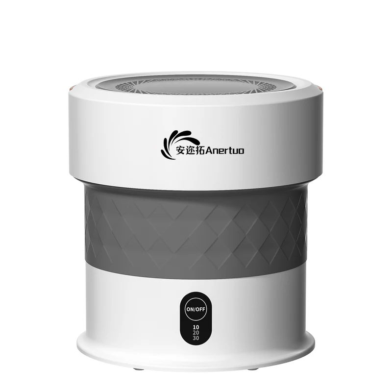  Anertuo single tub portable mini folding clothes washing machine with