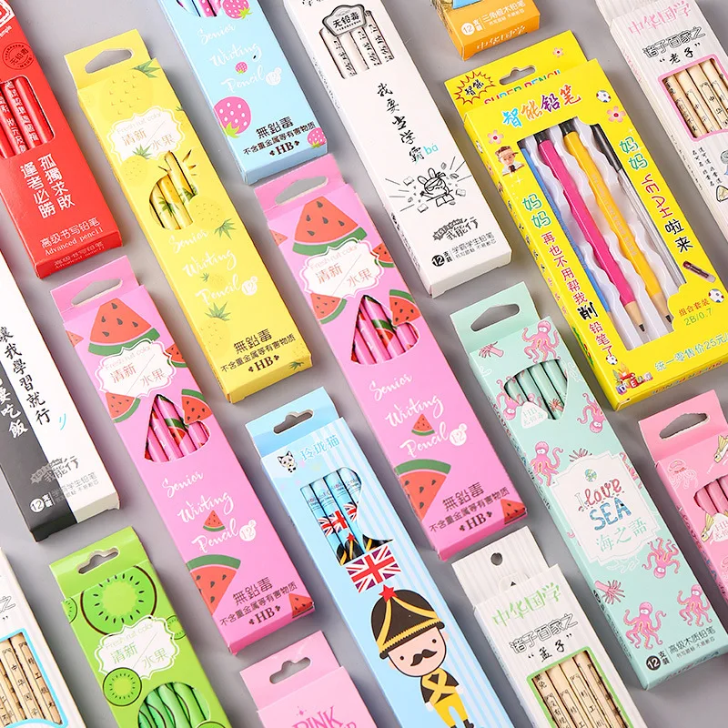Manufacturer natural wooden  pencil with eraser Excellent quality