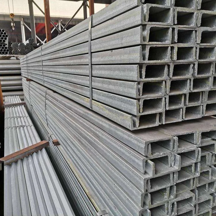 Hot Rolled Carbon Profile C Shaped Metal Building Steel U Channel Wholesale Price s235jr Carbon Steel Channel