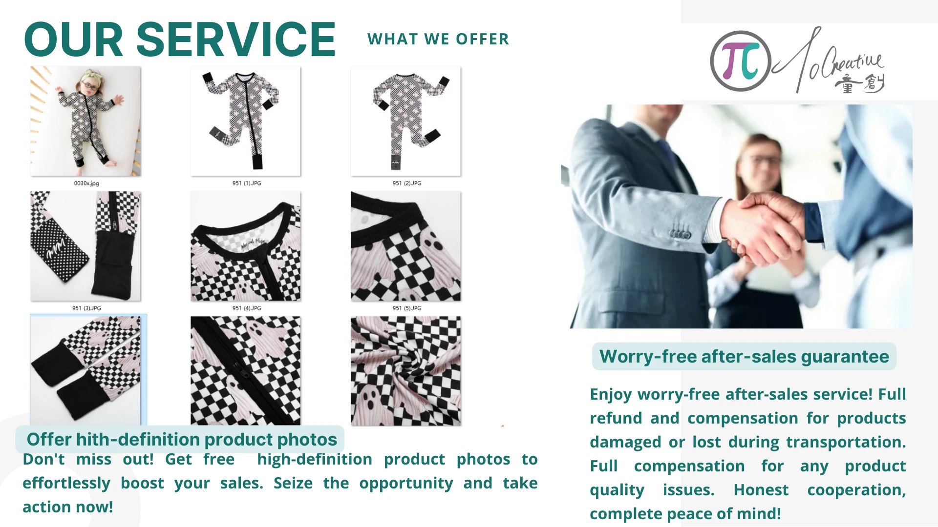 Actions speak louder than words / Custom Design Baby Bamboo Romper Two Piece Pajamas Baby Clothes