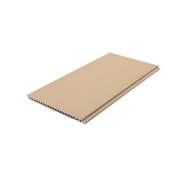 Extruded terracotta panel facade