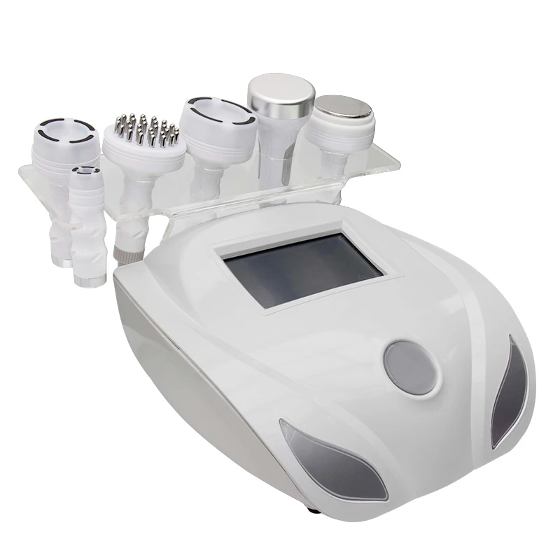 Ультразвуковая кавитация 5D, вакуумный аппарат RF для уменьшения целлюлита, вакуумная кавитационная система для похудения, массажная машина