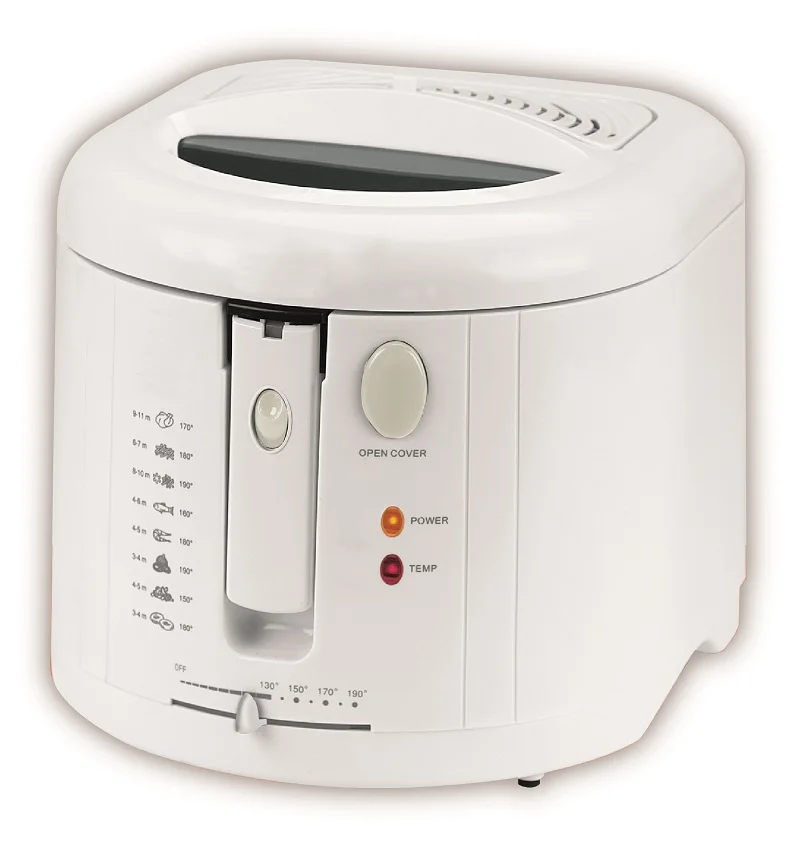 2022 Hot Sale Commercial Home Use Industrial 2l Electrical Deep Fryer Use Oil Cooker With Viewable Window