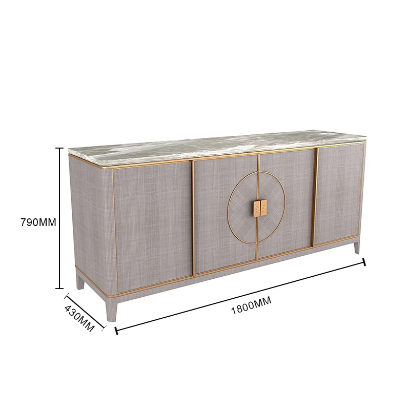 Stainless Steel Italian Marble Tv Unit Living Room Furniture Set Tv Stands Wood Marble Table Modern Tv Cabinet