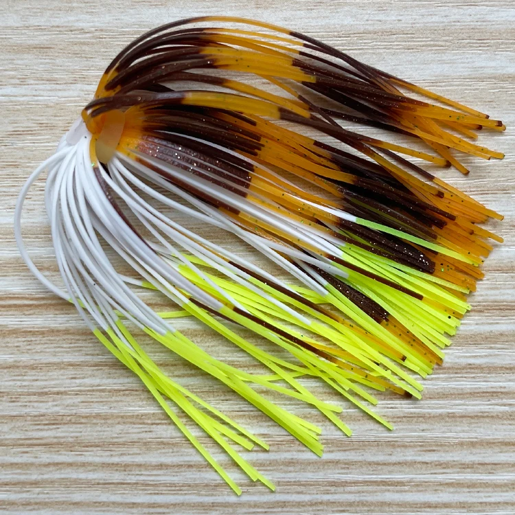Silicone Skirt-1 Silicone Skirt For SpinnerBait Jig Skirt Banded Skirts Hot Tip