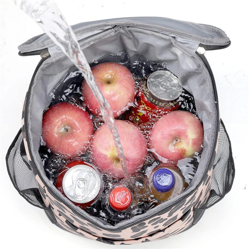 Sports Softball Cooler Bag Leak Proof Cooler Bag Baseball Insulated Cooler Backpack for Lunch Travel Beach Camping Picnic