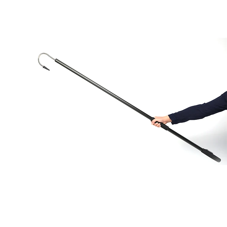 Xiangtai New Design Stainless Steel Retractable Aluminum Fishing Gaff Spear For Freshwater And Saltwater