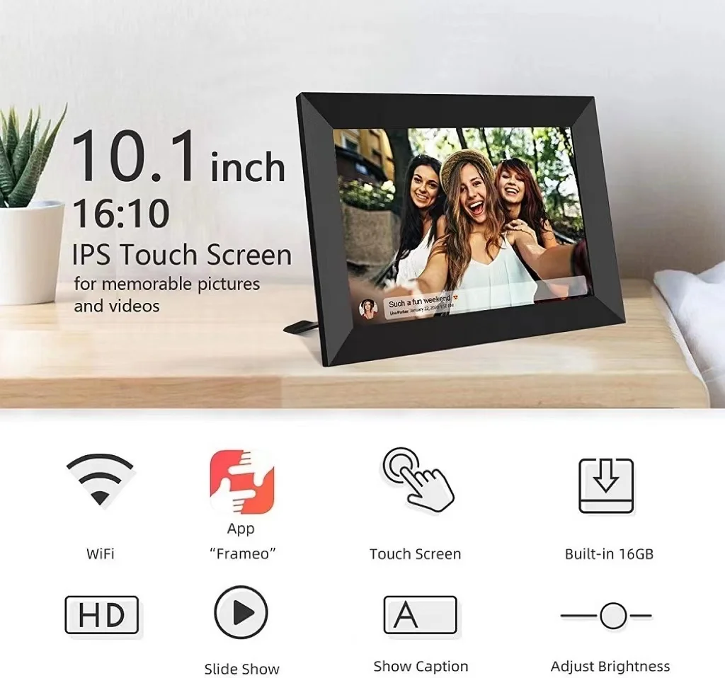 OEM 1920 IPS сенсорный экран ЖК HD дисплей управление через приложение беспроводное Облачное видео Smart Android 10 дюймов WIFI