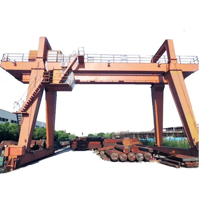 factory warehouse marine gantry cranes 25t 30t with single double girder