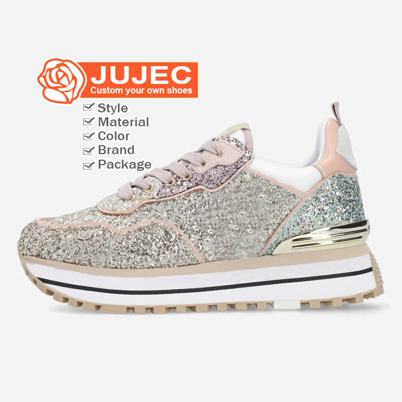 New style Sneakers Women Flat Platform Sport Running Shoes Causal Outdoor Walking Chunky Soft For women Shoes Zapatos De Mujer