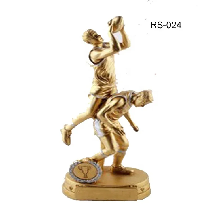 New style Resin Rugby player  trophy