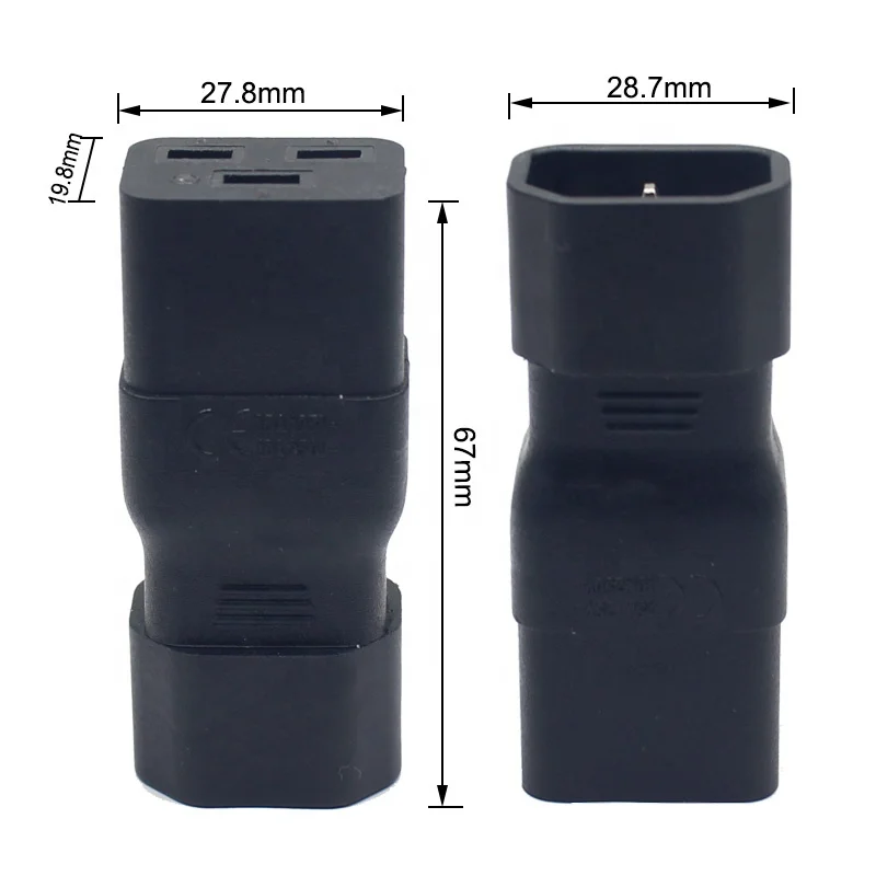  WA-0088 IEC320 C14 к C19 PDU преобразователь питания для C13 UPS