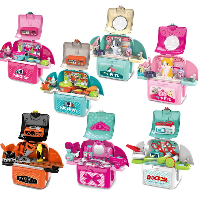 
 Лидер продаж Amazon, Новые Выпуски, кухонные игрушки, игрушки, детский реалистичный рюкзак, ролевые игры, развивающие игрушки, наборы для макияжа  