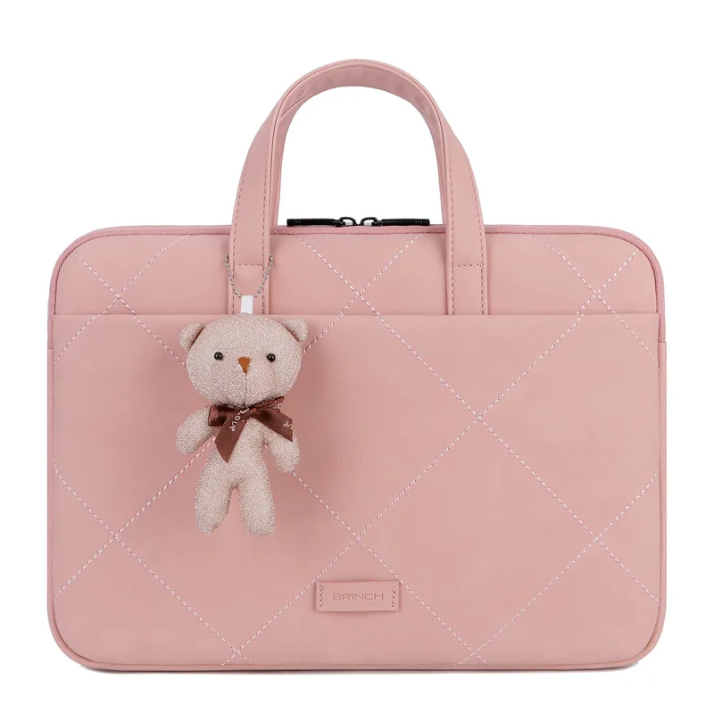 Women Travel Waterproof New Gift 14 Inch Business Briefcase Laptop Bag with Custom logo