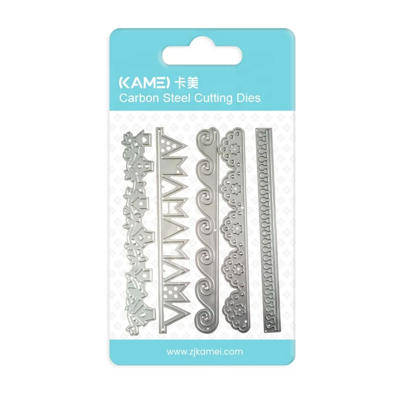 KAMEI Hot selling customize metal Craft cutting dies for diy Christmas Europa cup Olympics gift paper decoration
