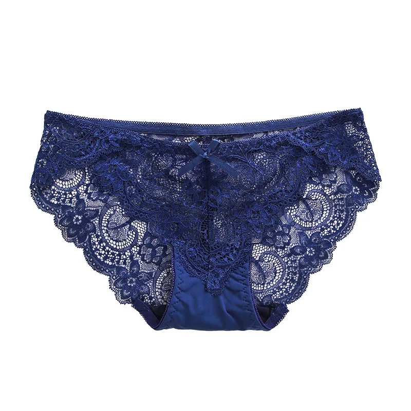 Lace Panties Women Fashion Cozy Lingerie Tempting Pretty Briefs High Quality Cotton Low Waist Cute Women Underwear