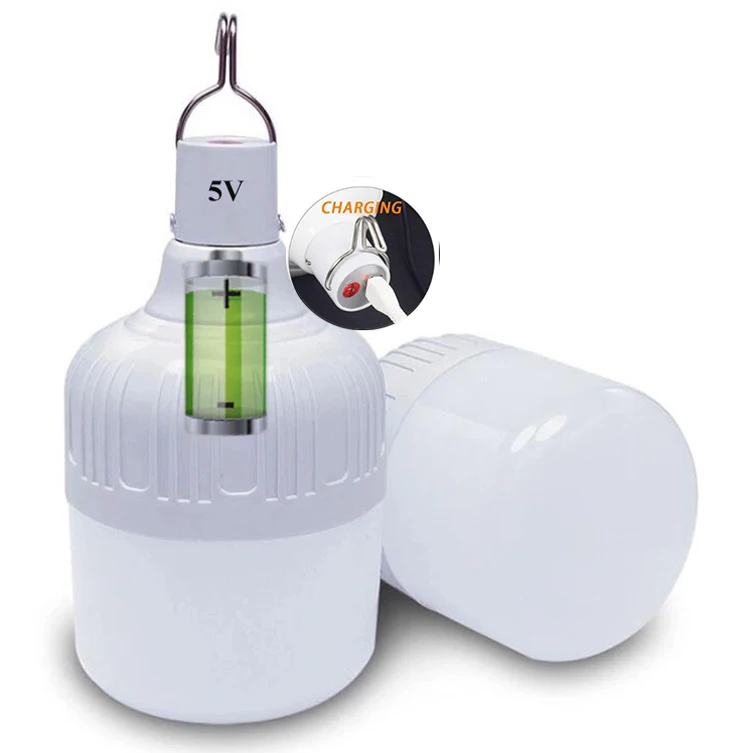 factory price 10W 20W 30W 40W 50W 9W 15W 25W 36W T shape emergency led light bulb rechargeable light bulb