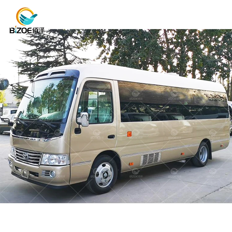 7m Coaster City bus Diesel 6 Cylinder to yota Engine To yota coaster bus Manuel Transmission LHD 30 seats bus price