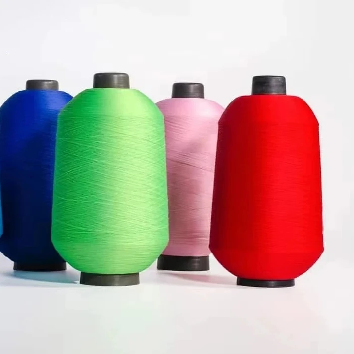 100% Polyester high elastic Imitation Nylon Filament Yarn