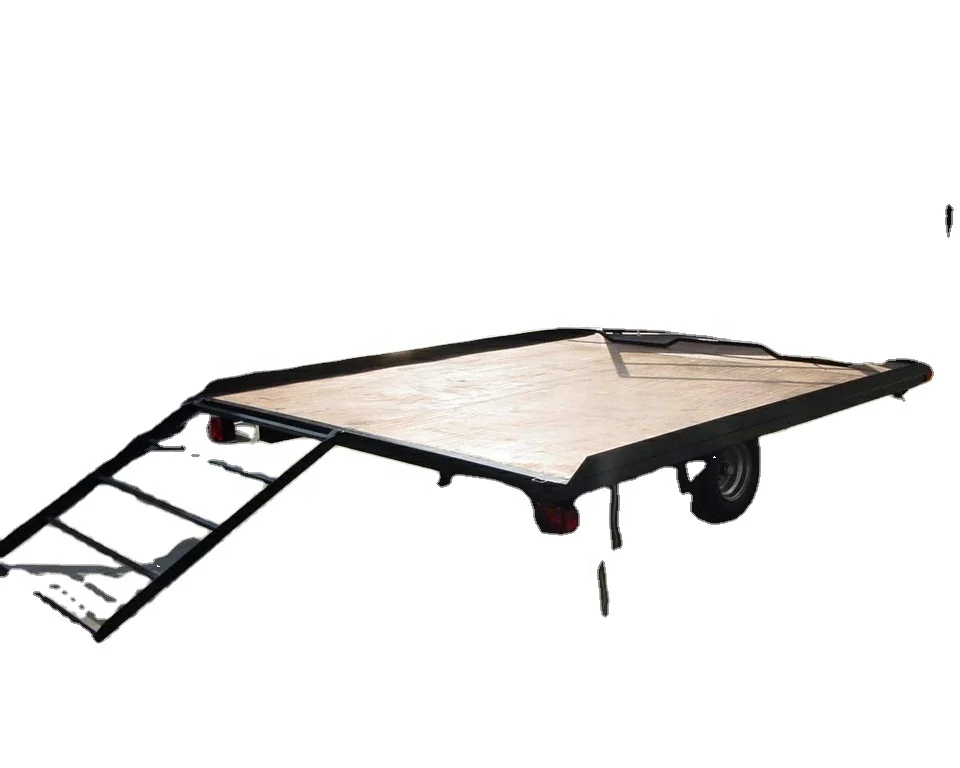 High quality factory sale Galvanized Light 5.0m Snowmobile trailer CT0202