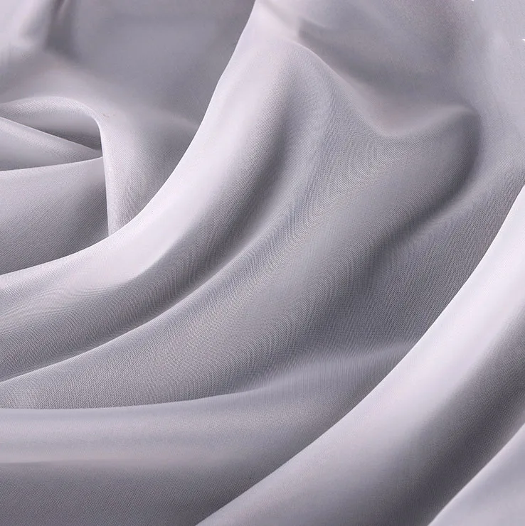 Factory outlet cheapest 190T/210T solid plain dyed ecru white PFD 100% Polyester taffeta fabric used clothes lining umbrella