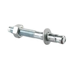 Factory direct white zinc M6 wedge anchor bolt carbon Steel Fastener Bolt Wedge Anchor for building