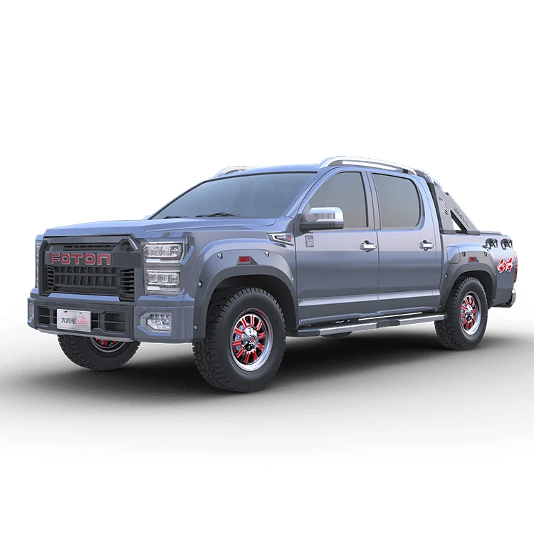 FOTON TULANDO G9 F9 PICKUP MT 4WD 5 Seats Pick up TRUCK for Sale LED Camera Electric Leather Turbo Dark Multi-function