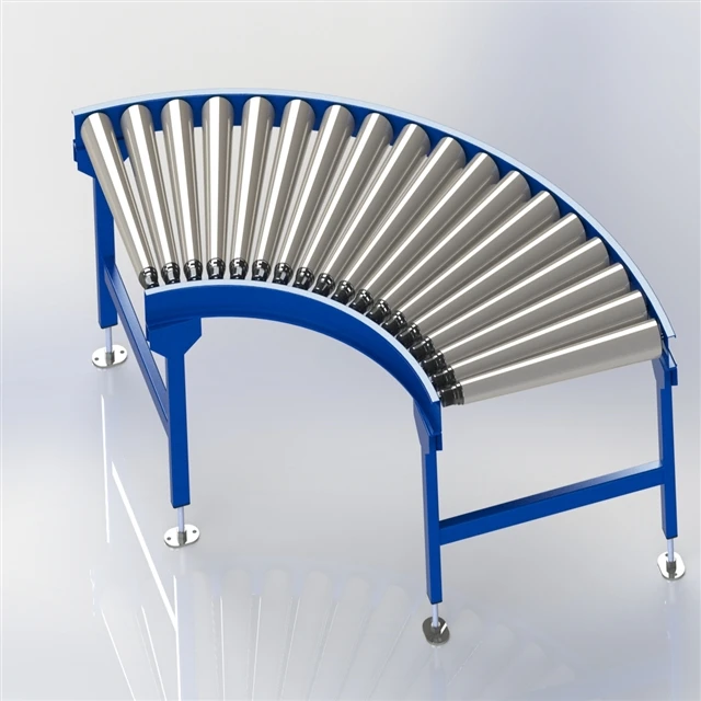 Warehouse Material Handling system roller conveyor system for products conveying