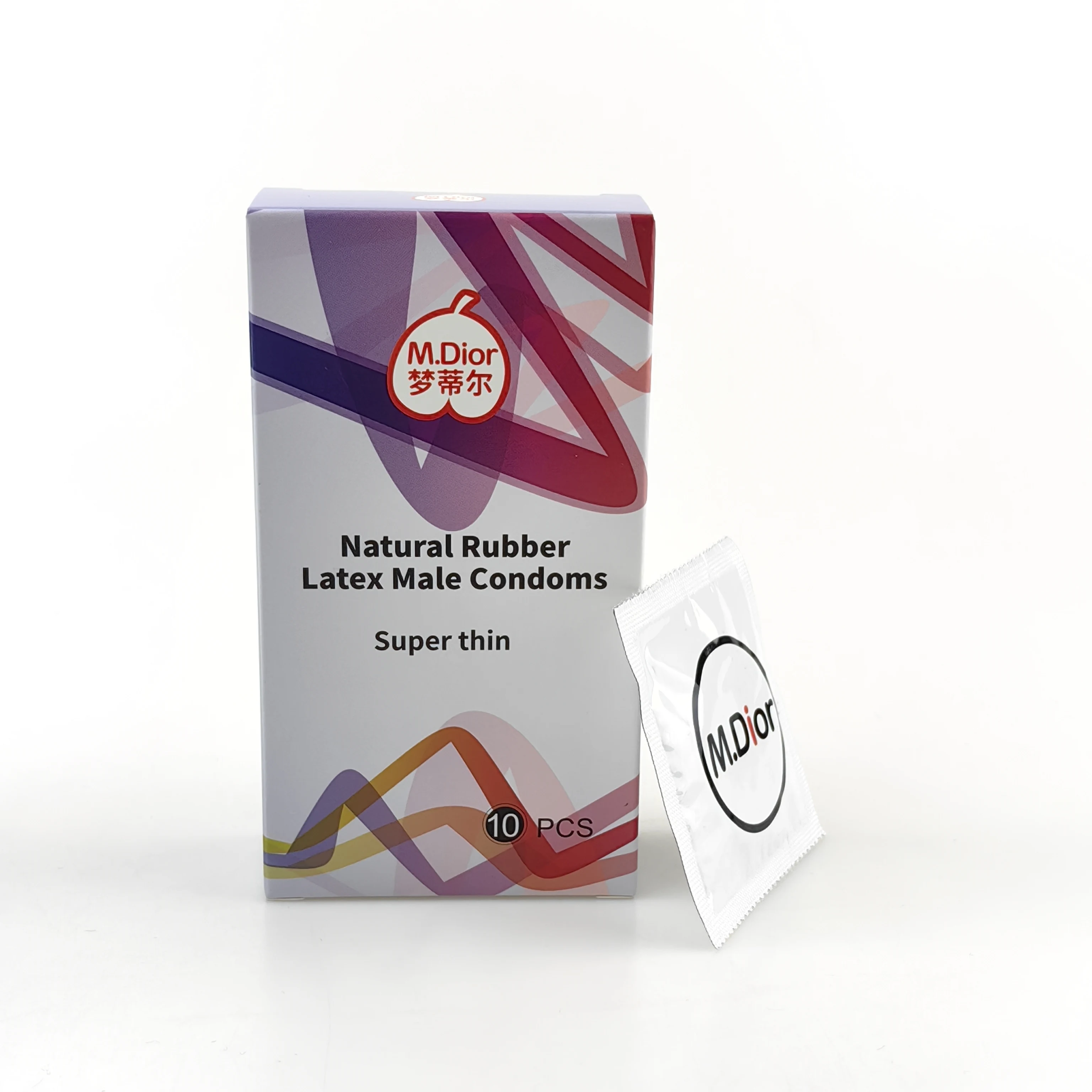 High Quality Factory Sale Flexible Stretchy Male Latex Condoms With Extra Moist Surface And Natural Feel