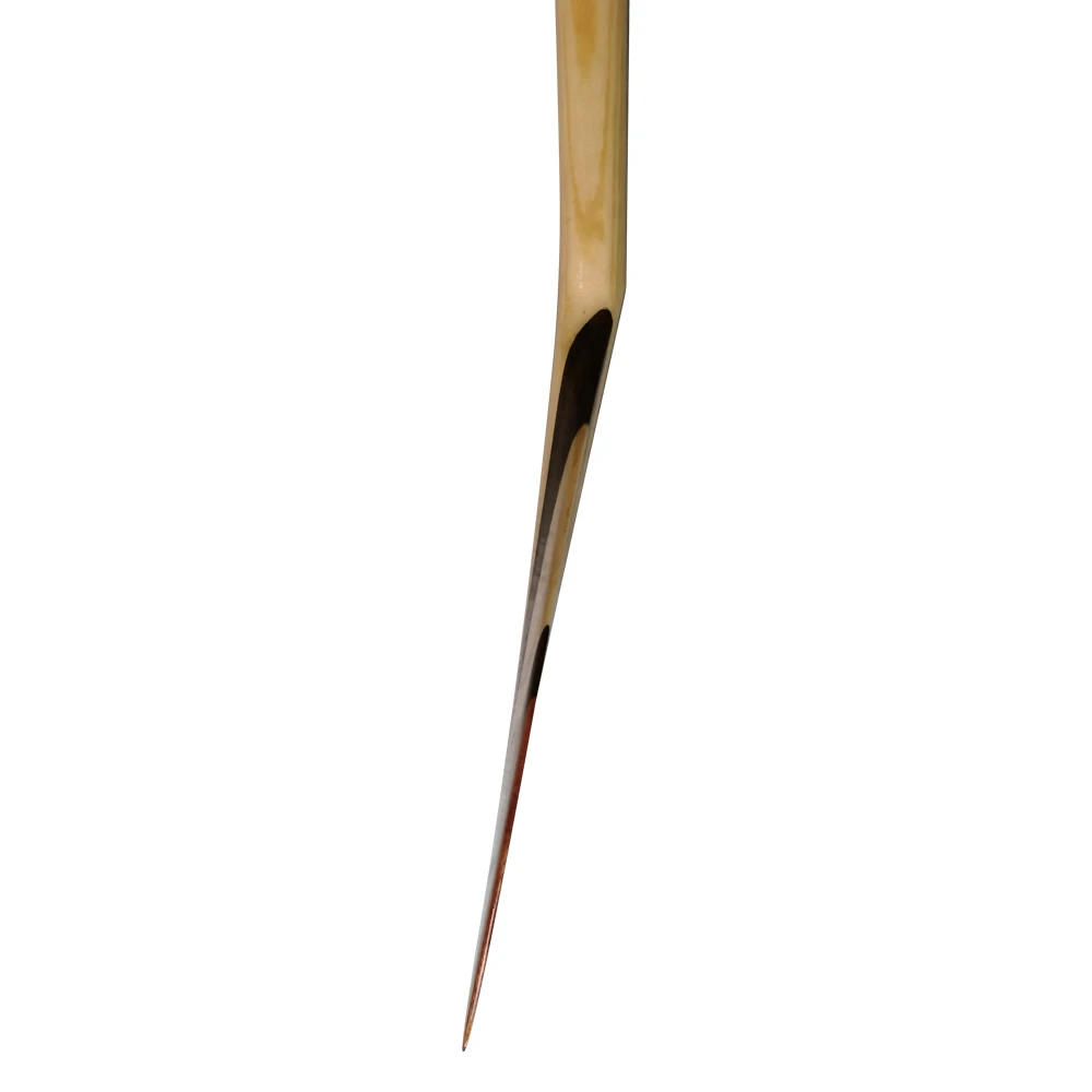 ZJ Sport Full Wooden Outrigger Canoe Paddle with 100% Handcrafted Bent Shaft for High Performance and High Quality