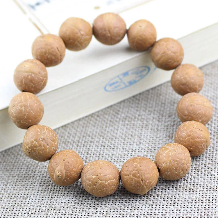 PBB1035 Hotsale Nepal Natural Phoenix Eye Bodhi Seed Mala Necklace,108PCS Rudraksha Beaded Necklace Jewelry