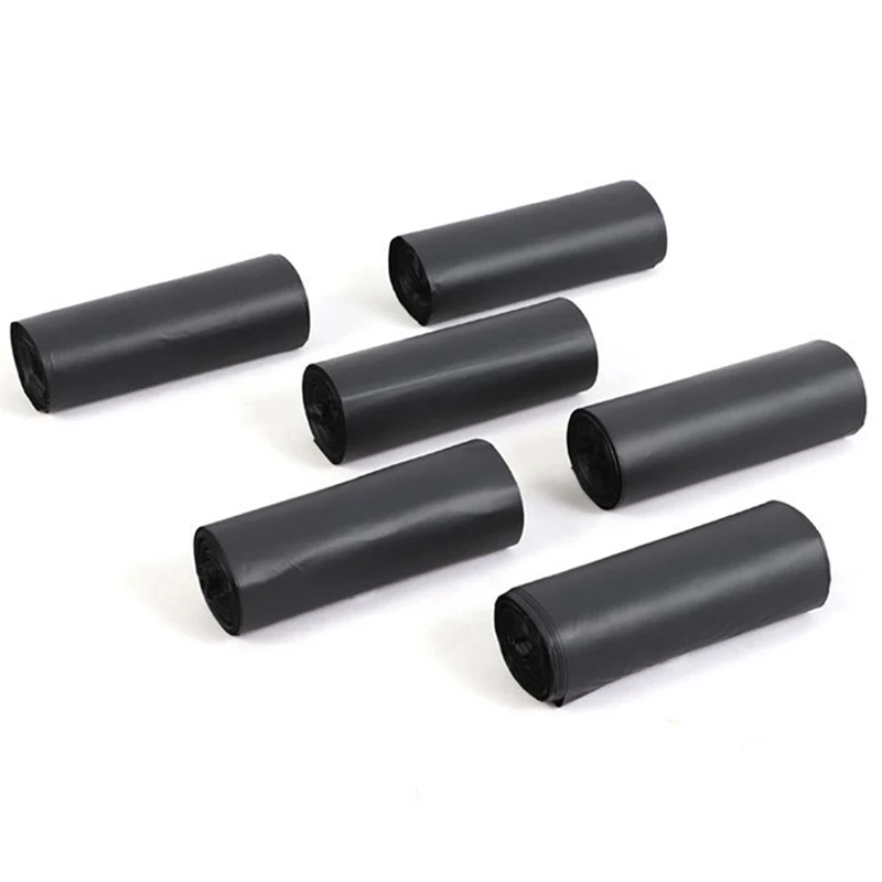 Heavy Duty Hdpe Ldpe  23 30 Gallon Black Plastic Biodegradable Home Dustbin Garbage Bag 120l 80L Bin Liners Reusable Trash Bags