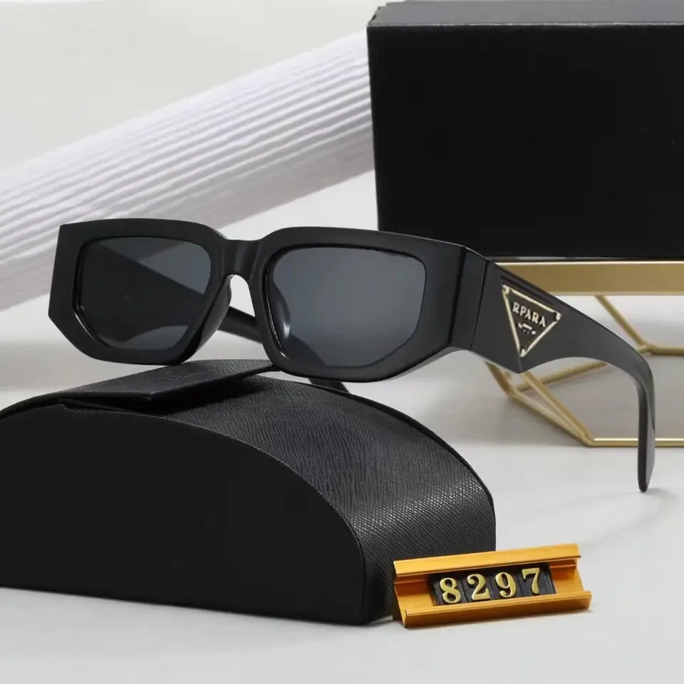Sunglass 2024 Women Men Luxury Shades Square Trendy Wholesale Sun Glasses Sunglasses