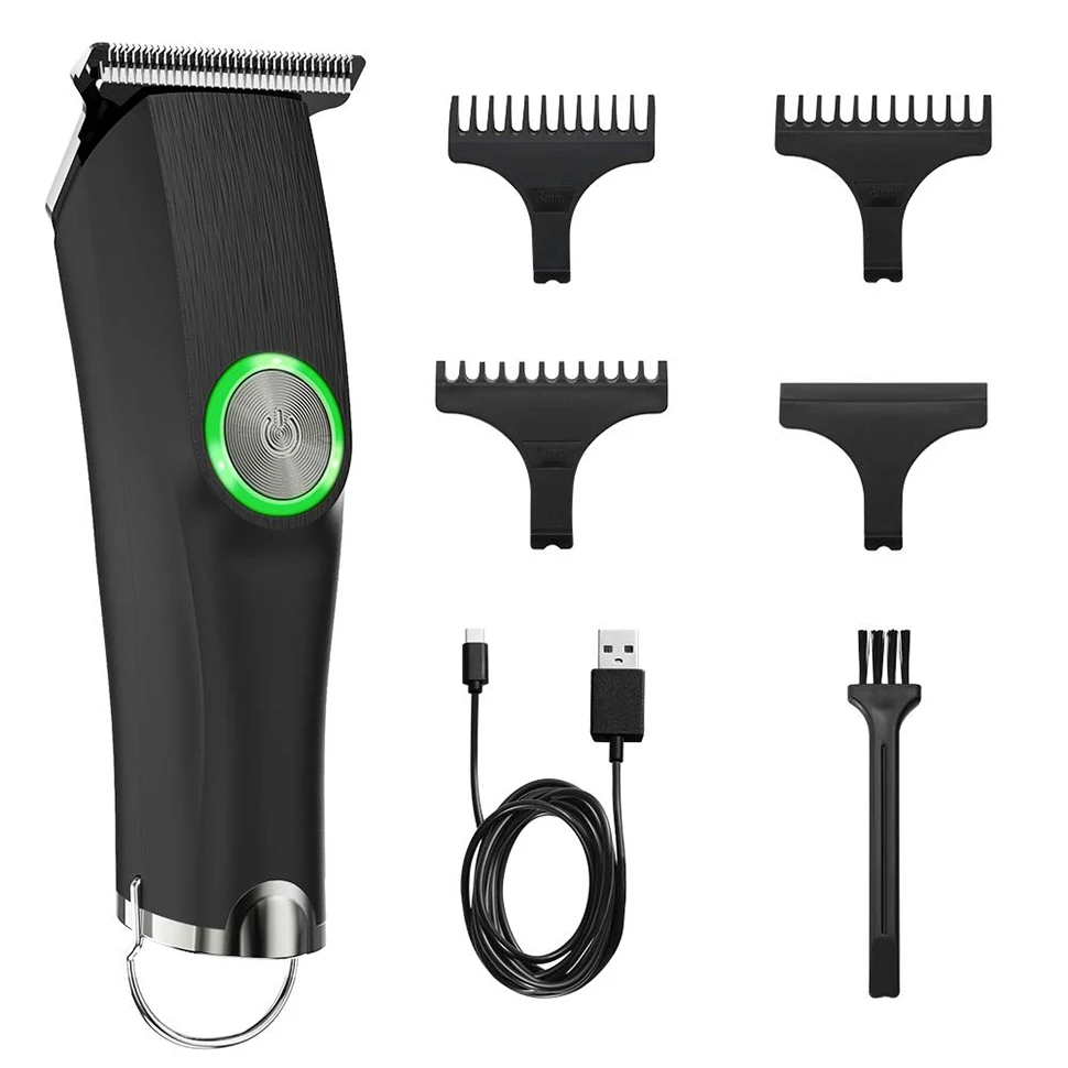Professional Rechargeable Dragon Phoenix Buddha head Hair Trimmer R Blade Trimmer Haircut Set Cordless T9 Hair Clipper