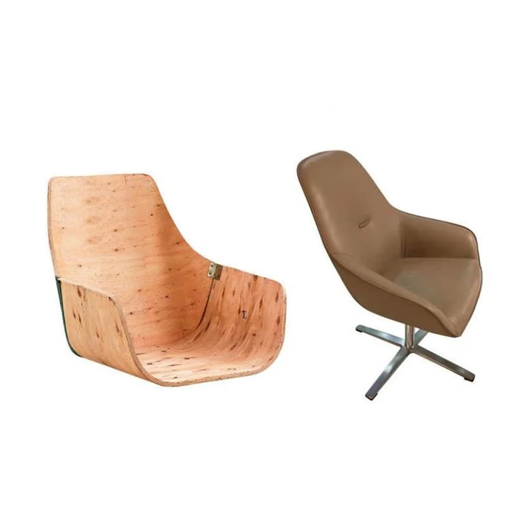 New style product Customized curved board Bent plywood chair parts for recliner chair in high quality