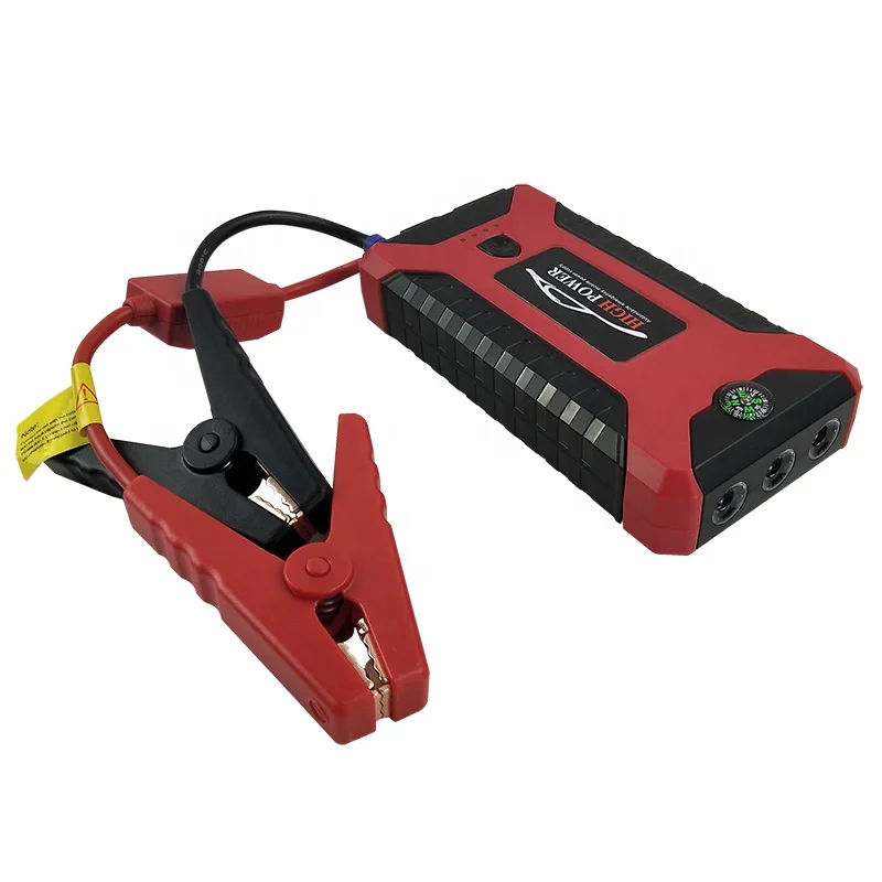 Best Price 1500 Battery Heavy Truck 12/24V Amp Tester Car Jump Starter With Air Compressor